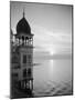 Saltair - Sunset, C.1920-25 (B/W Photo)-George Lytle Beam-Mounted Giclee Print