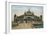 Saltair, Utah - Exterior View of the Front of the Saltair Pavilion, c.1911-Lantern Press-Framed Art Print