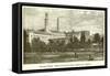 Saltaire Works-English School-Framed Stretched Canvas