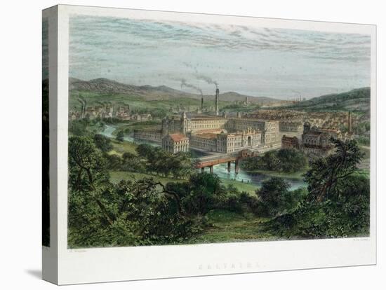 Saltaire, Yorkshire, 19th Century-null-Stretched Canvas