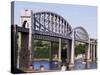 Saltash Railway Bridge Over River Tamar, Built by Brunel, Cornwall, England, United Kingdom-Tony Waltham-Stretched Canvas