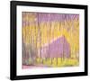 Saltbox Barn, 2002-Wolf Kahn-Framed Art Print