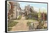 Saltbox Houses, Siasconset, Nantucket, Massachusetts-null-Framed Stretched Canvas