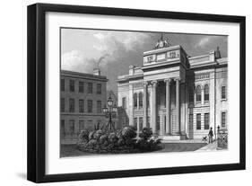 Salters Hall London-Thomas H Shepherd-Framed Art Print