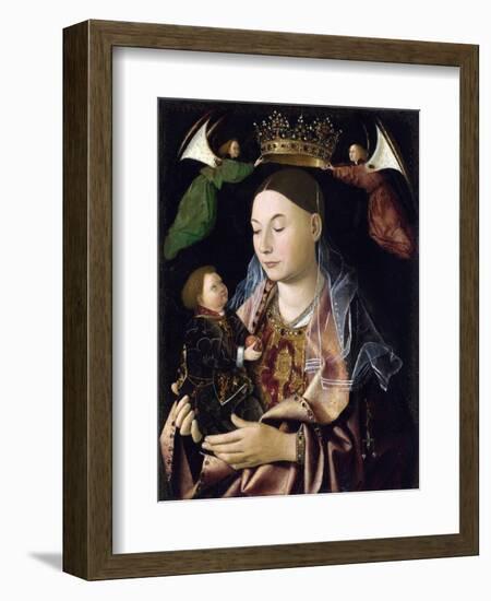 Salting Madonna-Antonello da Messina-Framed Giclee Print