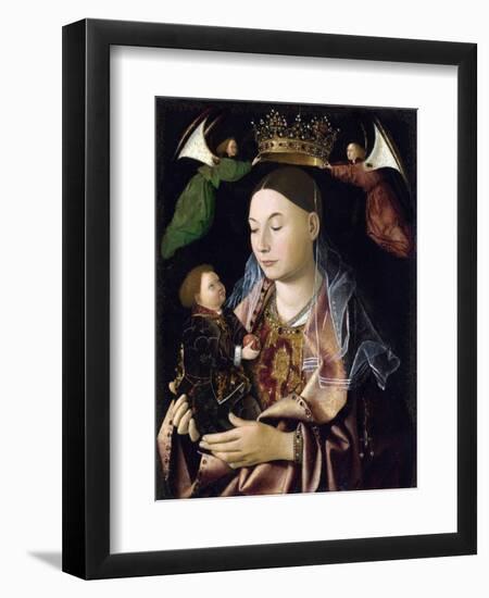 Salting Madonna-Antonello da Messina-Framed Giclee Print