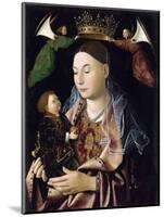 Salting Madonna-Antonello da Messina-Mounted Giclee Print