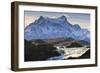 Salto Chico and Cordillera Del Paine, Torres Del Paine National Park, Patagonia-Eleanor Scriven-Framed Photographic Print