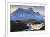 Salto Chico and Cordillera Del Paine, Torres Del Paine National Park, Patagonia-Eleanor Scriven-Framed Photographic Print