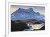 Salto Chico and Cordillera Del Paine, Torres Del Paine National Park, Patagonia-Eleanor Scriven-Framed Photographic Print