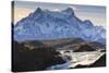 Salto Chico and Cordillera Del Paine, Torres Del Paine National Park, Patagonia-Eleanor Scriven-Stretched Canvas