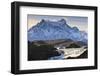 Salto Chico and Cordillera Del Paine, Torres Del Paine National Park, Patagonia-Eleanor Scriven-Framed Photographic Print