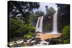 Salto Dos Hermanos (Two Brothers Waterfall), Misiones Province, Argentina-Matthew Williams-Ellis-Stretched Canvas