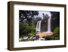 Salto Dos Hermanos (Two Brothers Waterfall), Misiones Province, Argentina-Matthew Williams-Ellis-Framed Photographic Print