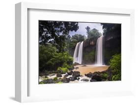 Salto Dos Hermanos (Two Brothers Waterfall), Misiones Province, Argentina-Matthew Williams-Ellis-Framed Photographic Print