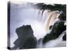 Saltos San Martin, Iguazu Falls, Argentina-Walter Bibikow-Stretched Canvas