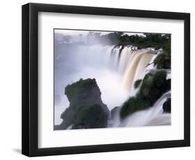 Saltos San Martin, Iguazu Falls, Argentina-Walter Bibikow-Framed Photographic Print