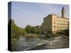 Salts Mill, UNESCO World Heritage Site, Saltaire, Near Bradford, Yorkshire, England, United Kingdom-Rolf Richardson-Stretched Canvas