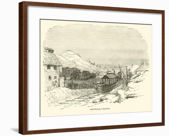 Saltville, Virginia, December 1864-null-Framed Giclee Print