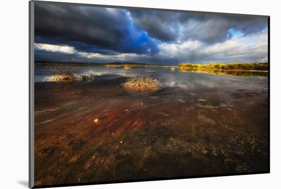 Saltwater Marsh Landscape, Cabo Rojo, Puerto Rico-George Oze-Mounted Photographic Print