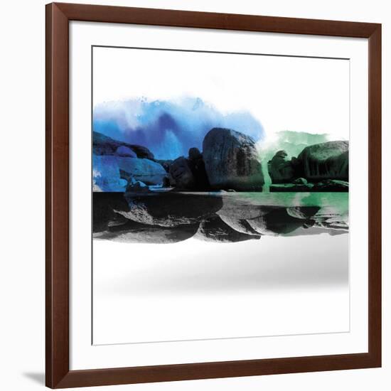 Saltwater Stones-Justin Park-Framed Giclee Print