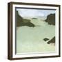 Saltwater Summer II-Jacob Green-Framed Art Print