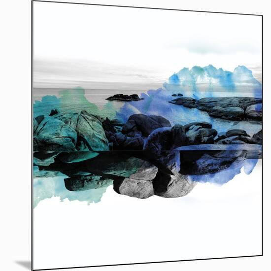 Saltwater Tide-Justin Park-Mounted Giclee Print