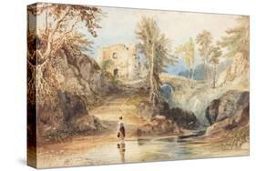 Saltwell Dene, Saltwell Park-Thomas Miles Richardson-Stretched Canvas