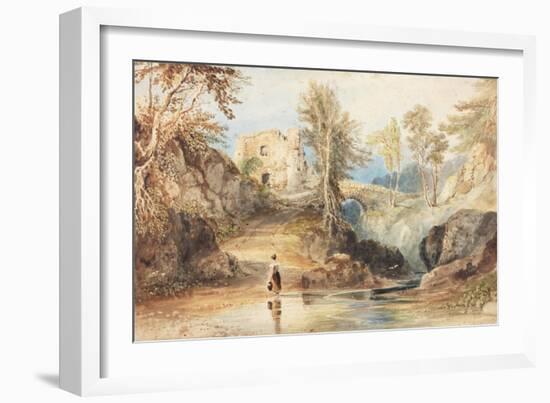 Saltwell Dene, Saltwell Park-Thomas Miles Richardson-Framed Giclee Print