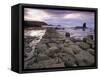 Saltwick Bay Is South of Whitby and the Distinctively Shaped Black Nab Rock-LatitudeStock-Framed Stretched Canvas