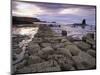 Saltwick Bay Is South of Whitby and the Distinctively Shaped Black Nab Rock-LatitudeStock-Mounted Photographic Print