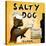 Salty Dog-Janet Kruskamp-Stretched Canvas