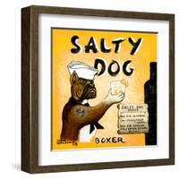 Salty Dog-Janet Kruskamp-Framed Art Print