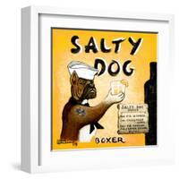 Salty Dog-Janet Kruskamp-Framed Art Print