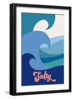 Salty-Wild Apple Portfolio-Framed Art Print