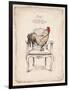 Salud Chick-Emily Adams-Framed Art Print