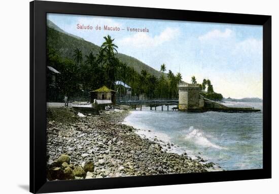 Saludo De Macuto, Venezuela, 1909-null-Framed Giclee Print