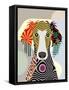 Saluki-Lanre Adefioye-Framed Stretched Canvas