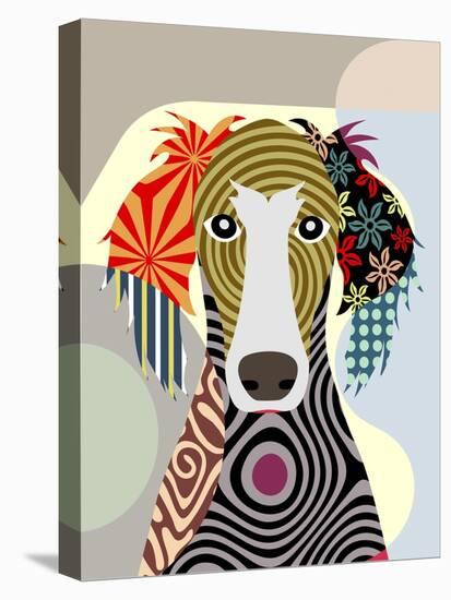 Saluki-Lanre Adefioye-Stretched Canvas