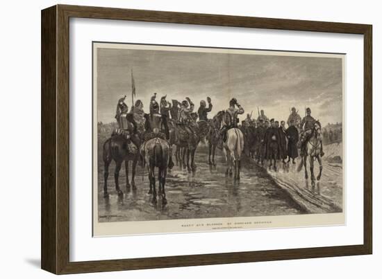 Salut Aux Blesses-Jean-Baptiste Edouard Detaille-Framed Giclee Print