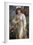 Salutation of Beatrice, 1880-1882-Dante Gabriel Rossetti-Framed Giclee Print