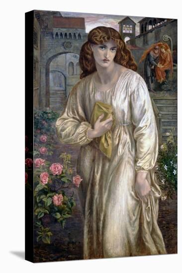 Salutation of Beatrice, 1880-1882-Dante Gabriel Rossetti-Stretched Canvas