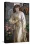 Salutation of Beatrice, 1880-1882-Dante Gabriel Rossetti-Stretched Canvas