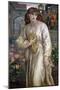 Salutation of Beatrice, 1880-1882-Dante Gabriel Rossetti-Mounted Giclee Print