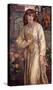 Salutation of Beatrice, 1880-82-Dante Gabriel Rossetti-Stretched Canvas