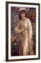 Salutation of Beatrice, 1880-82-Dante Gabriel Rossetti-Framed Art Print