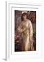 Salutation of Beatrice-Dante Gabriel Rossetti-Framed Premium Giclee Print