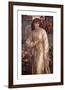 Salutation of Beatrice-Dante Gabriel Rossetti-Framed Premium Giclee Print