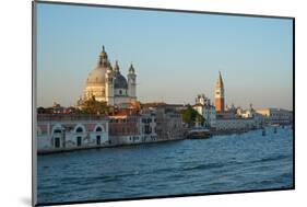 Salute Church, Doge's Palace, St. Mark's tower and basin, Venice Lagoon, Venice, Italy-Carlo Morucchio-Mounted Photographic Print