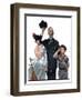 "Salute to Colors", May 12,1917-Norman Rockwell-Framed Giclee Print